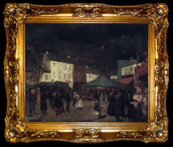 framed  William Glackens The Country Fair, ta009-2